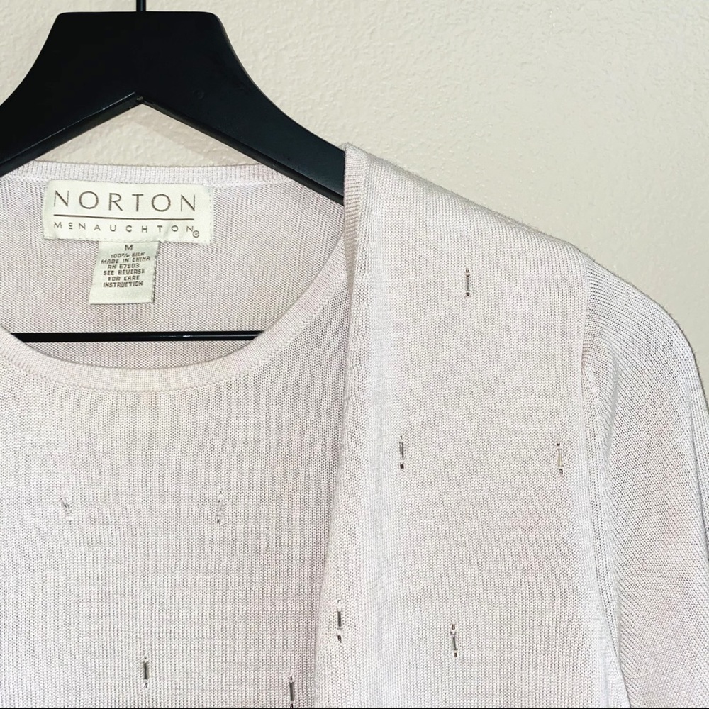 Norton McNauchton 100% silk top & camisole - Picture 4 of 7